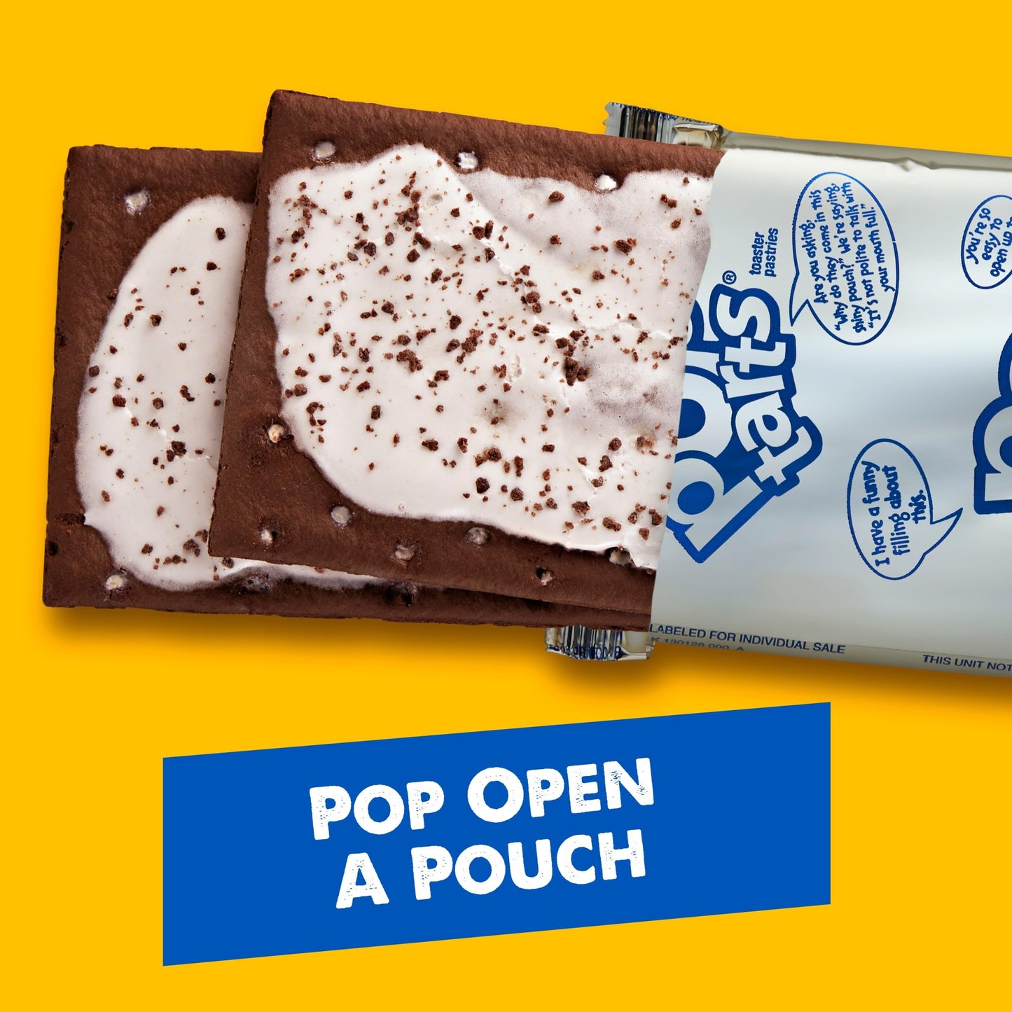 Pop-Tarts Frosted Cookies and Creme Toaster Pastries, 13.5oz Box (8 Pack)