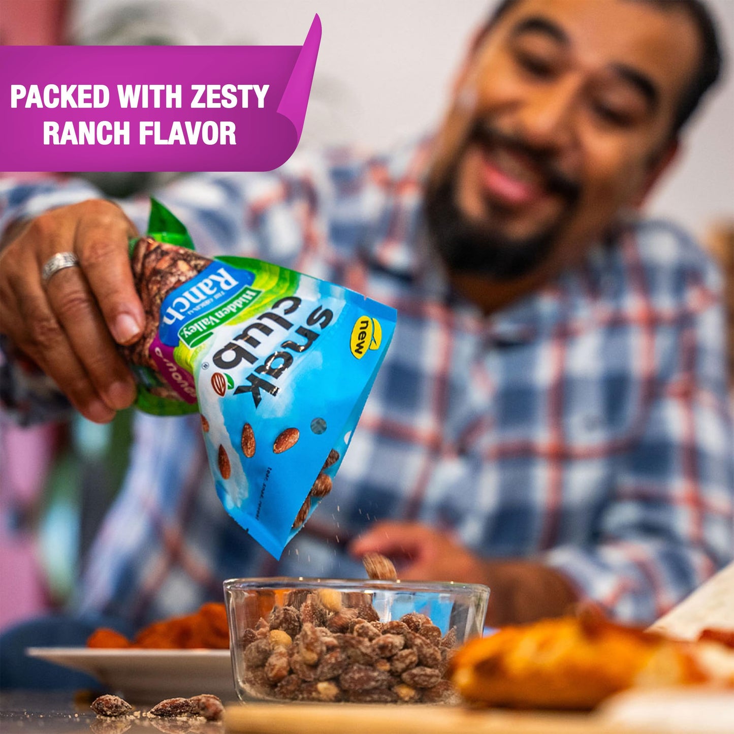 Hidden Valley Ranch Almonds 7oz/6ct