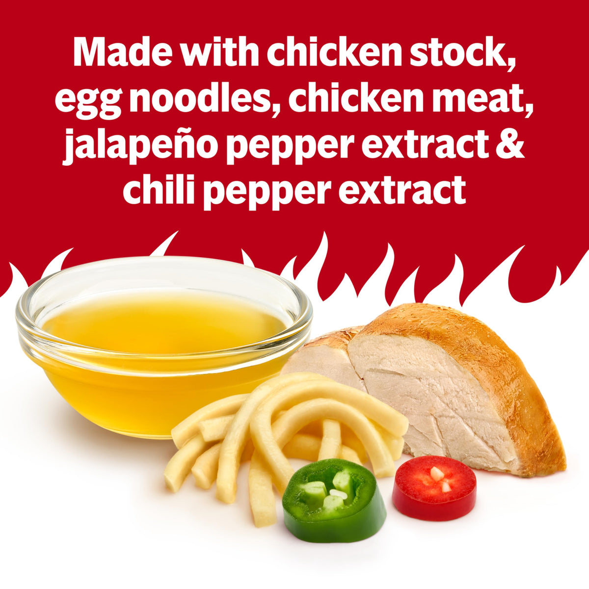Campbell's Condensed Spicy Chicken Noodle Soup - 10.5 oz Can (Pack of 1)
