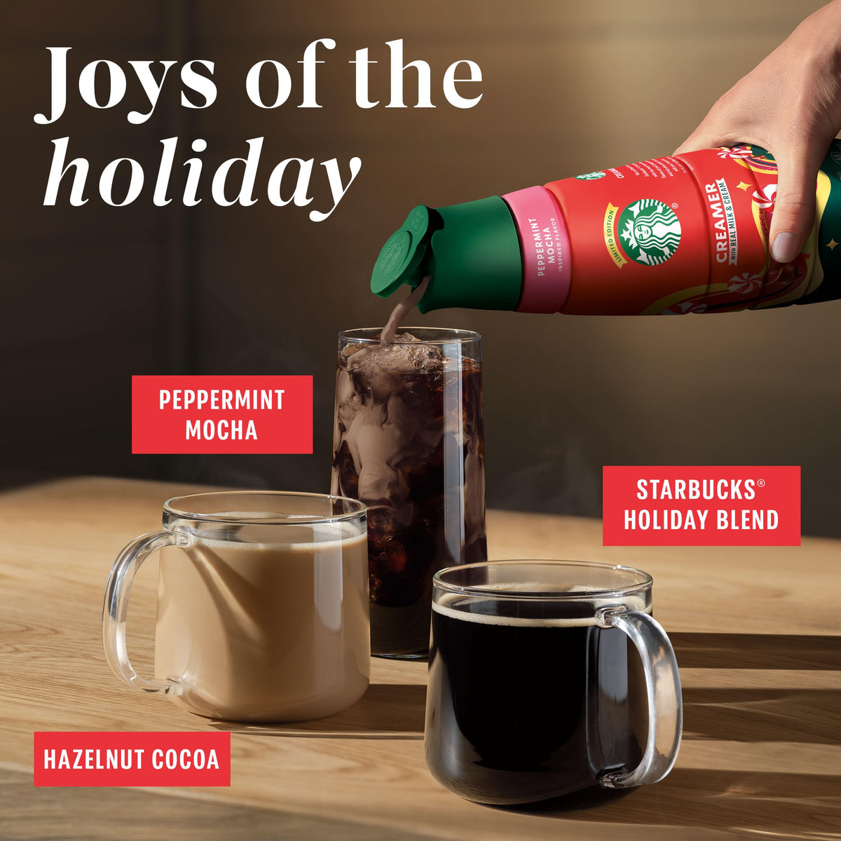 Starbucks K-Cup Coffee Pods, Medium Roast, Holiday Blend, 32 Count, Limited Edition