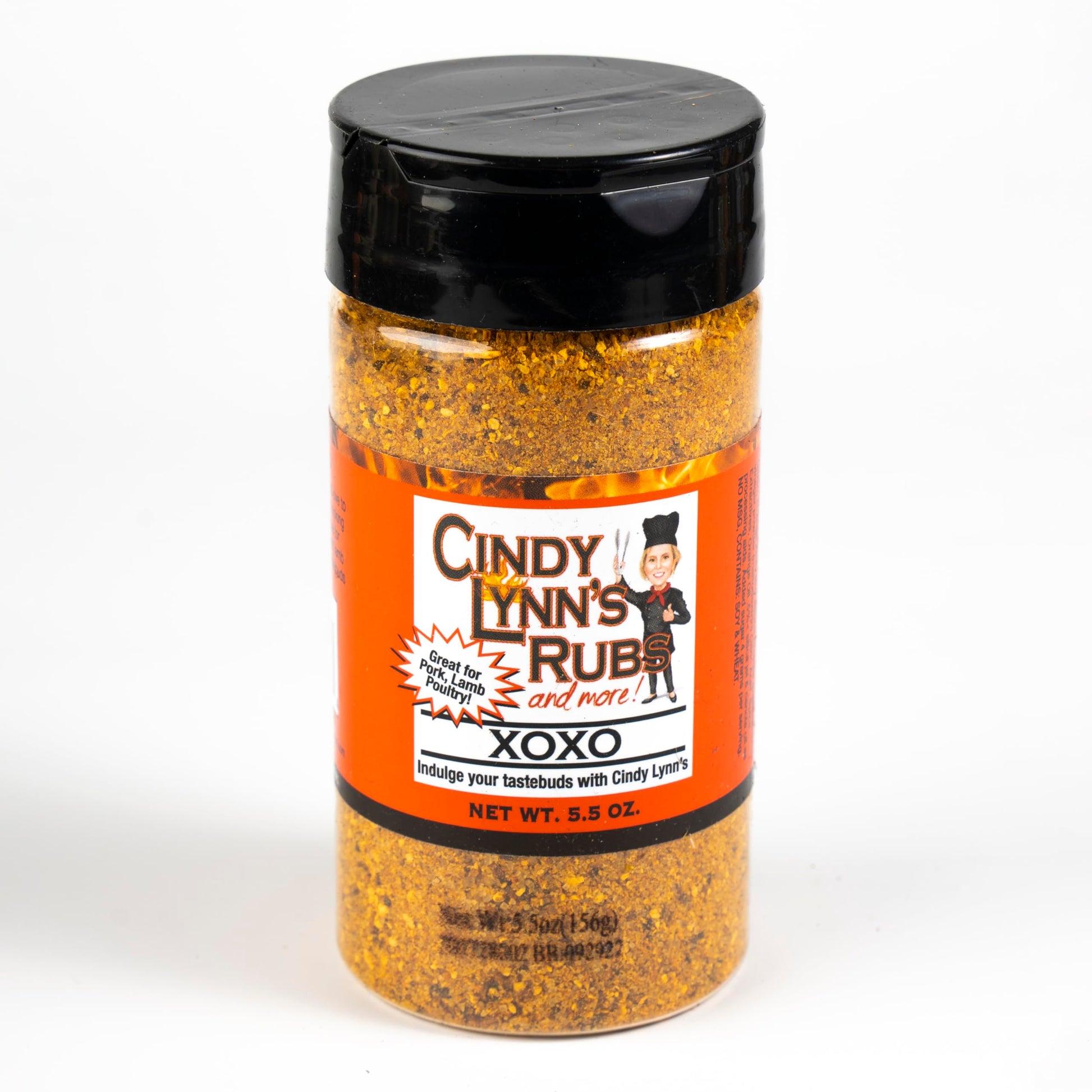 Cindy LynnS Xoxo Dry Rub And Seasoning - Bring The Love With Our Unique Blend Of Sweet And Umami Flavors To Pork  Poultry & Lamb - All-Natural Flavors - Great For Grilling And Aromatic Use (5.5Oz)