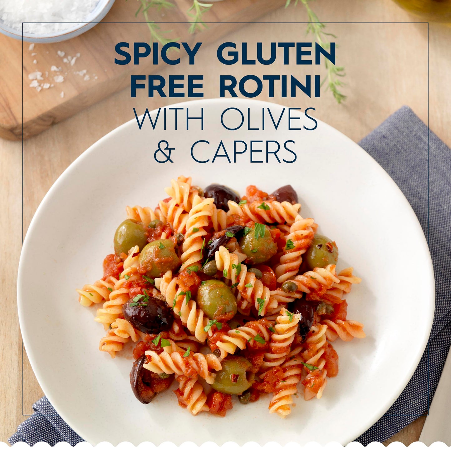 Barilla Gluten Free Rotini Pasta, 12 Ounce (Pack of 8) - Non-GMO Gluten Free Pasta Made with Blend of Corn & Rice - Vegan