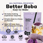 Better Boba Ube Popping Boba Pearls 8 Oz | Kosher, Vegan, Gluten-Free, Non-GMO | Perfect for Bubble Tea & Desserts