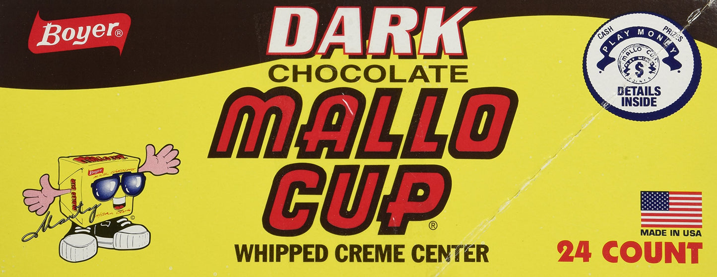 Boyer Dark Chocolate MALLO CUP 1.5oz Pack of 24
