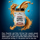 Just About Foods Organic Keto Peanut Butter Crunchy - Gluten-Free, No Sugar Added, Unsweetened, 16 Ounce