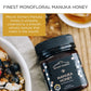 Mount Somers Premium Manuka Honey Mgo 514+ / Umf 15+ 100% Pure New Zealand Manuka Honey - Genuine Natural Superfood - Umf Certif