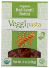 Veggipasta Organic Red Lentil Rotini Pasta, 8 Oz