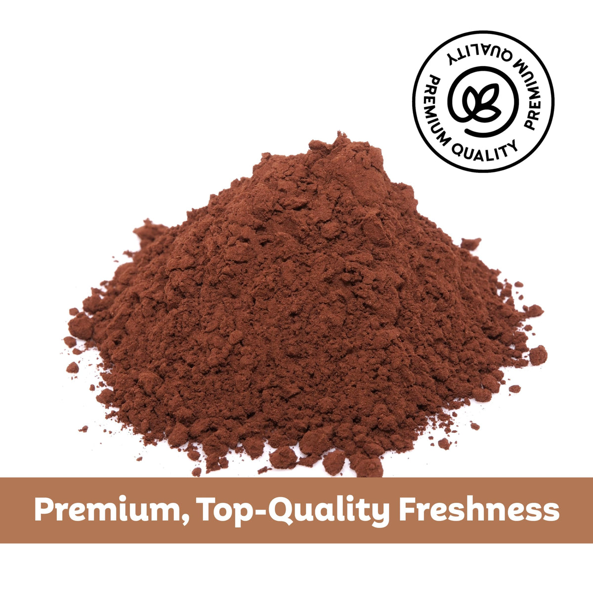 Roots Circle Carob Powder Unsweetened, 28oz Bulk - Caffeine-Free Cocoa Alternative for Smoothies, Cookies, and Yogurt