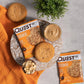 Quest Nutrition Peanut Butter Protein Cookie - 15g Protein, 1g Sugar, 5g Net Carbs - 12 Count