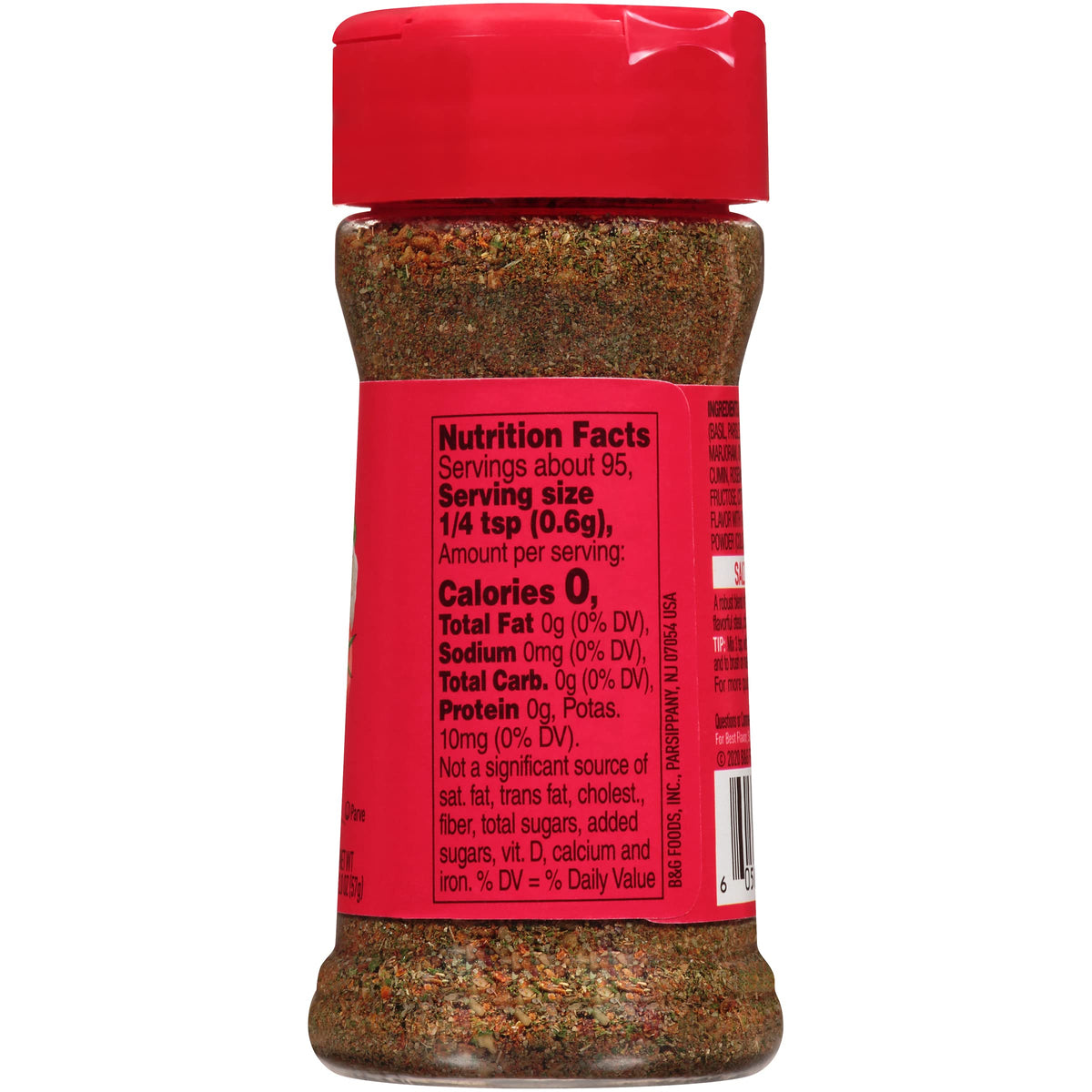 Dash Salt-Free Seasoning Blend, Tomato Basil Garlic, 2 oz Pack of 8