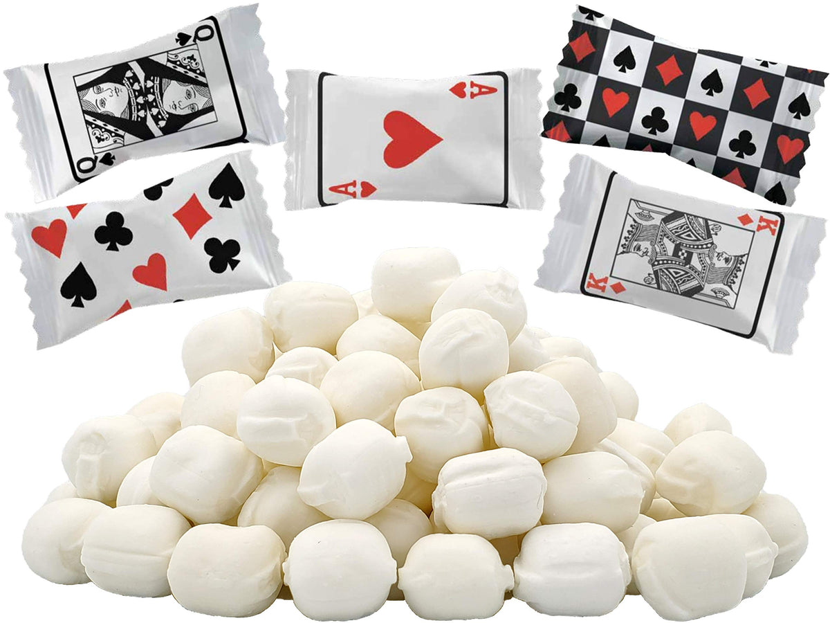 Fruidles Card Games Buttermints, Mint Candies, After Dinner Mints, Butter Mint Candy, Fat-Free, Kosher Certified, Individually W