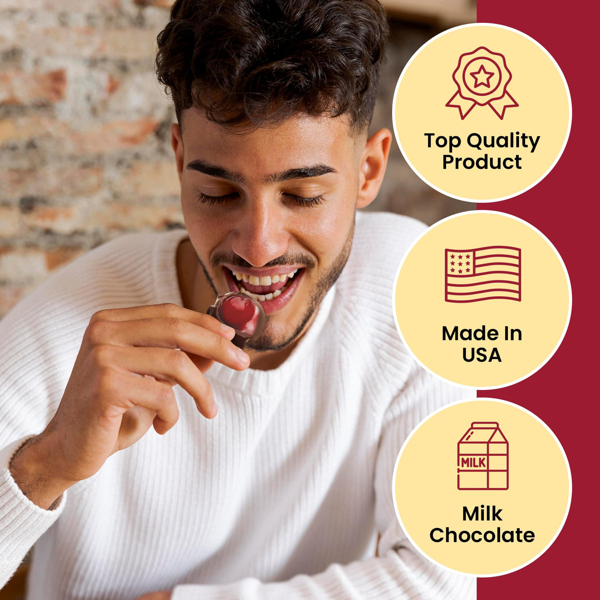 Queen Anne Milk Chocolate Covered Cordial Cherries | 13.2 Oz (Pack Of 2) | 20 Piece Gift Boxes | Whole Maraschino Cherry Creamy Filled Liquid Center | Holiday Party Chocolate Candy