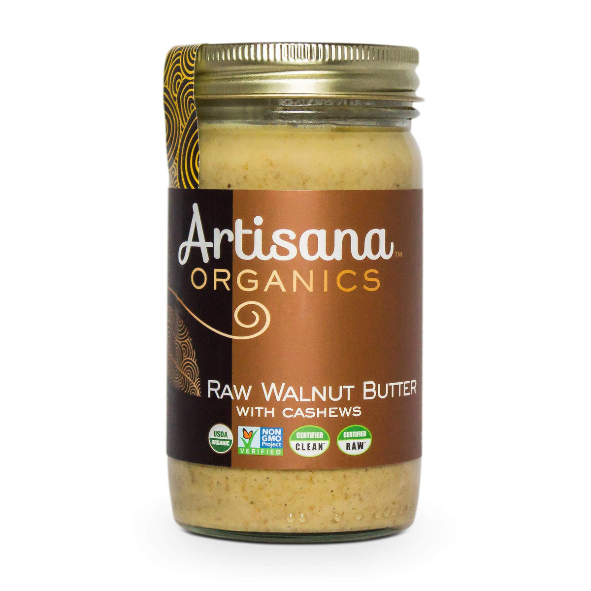 Artisana Organics Raw Walnut Butter With Cashews (14Oz Jar)