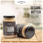 Organic Whole Sesame Tahini Paste - Unhulled & Stone-Ground - Silky Smooth Texture in Hummus, Dips, Dressings - Unsalted, Nut-Fr