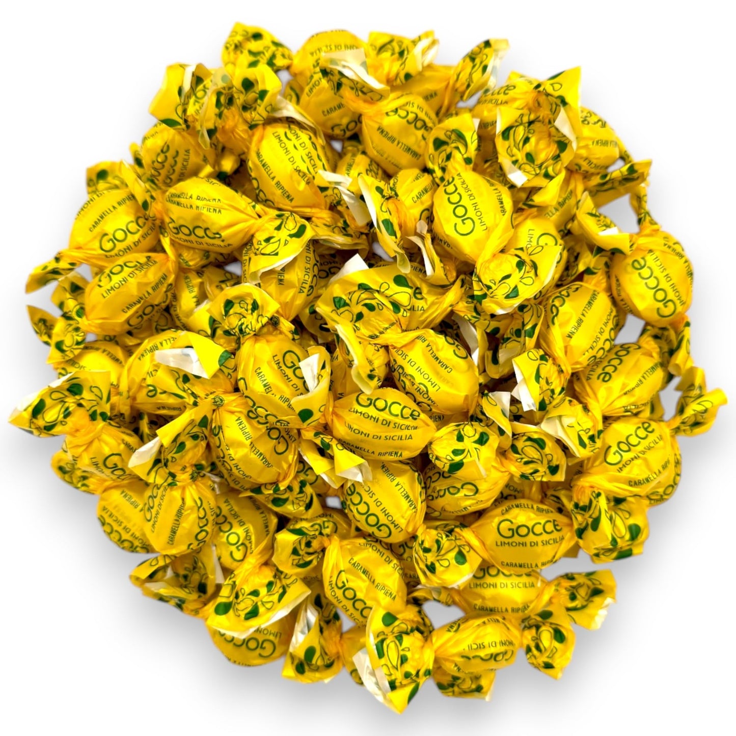KLUB BULK Premium Gourmet Italian Lemon Drops, Vegan and Gluten-Free, 24 oz, Individually Wrapped, Sicilian Lemon Juice Filling