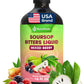 Soursop Bitters Liquid – Herbal Daily Wellness Formula with Soursop, Ginger, Turmeric & Black Seed Mixed Berry Flavor