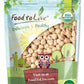 Organic Raw Blanched Hazelnuts, 2 Pounds – Non-Gmo Filberts, No Skin, Unsalted, Unroasted, Vegan, Bulk Nuts. Good Source Of Protein. Great For Desserts And Making Nut Butter