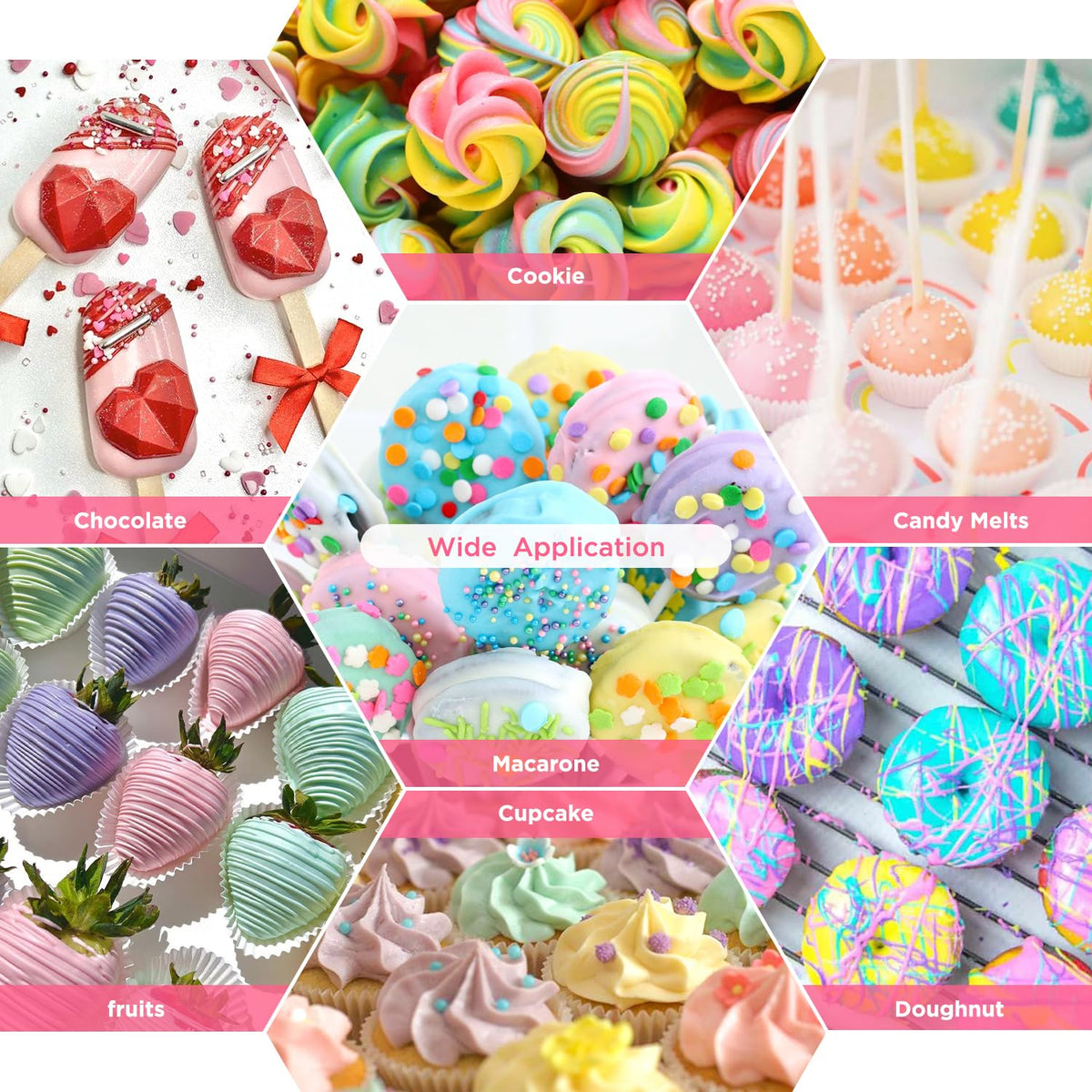 Oil Based Food Coloring For Chocolate, Navy Blue, Food Grade 20Ml, Edible Oil Food Dye For Baking, Cupcake & Fondant, Icing