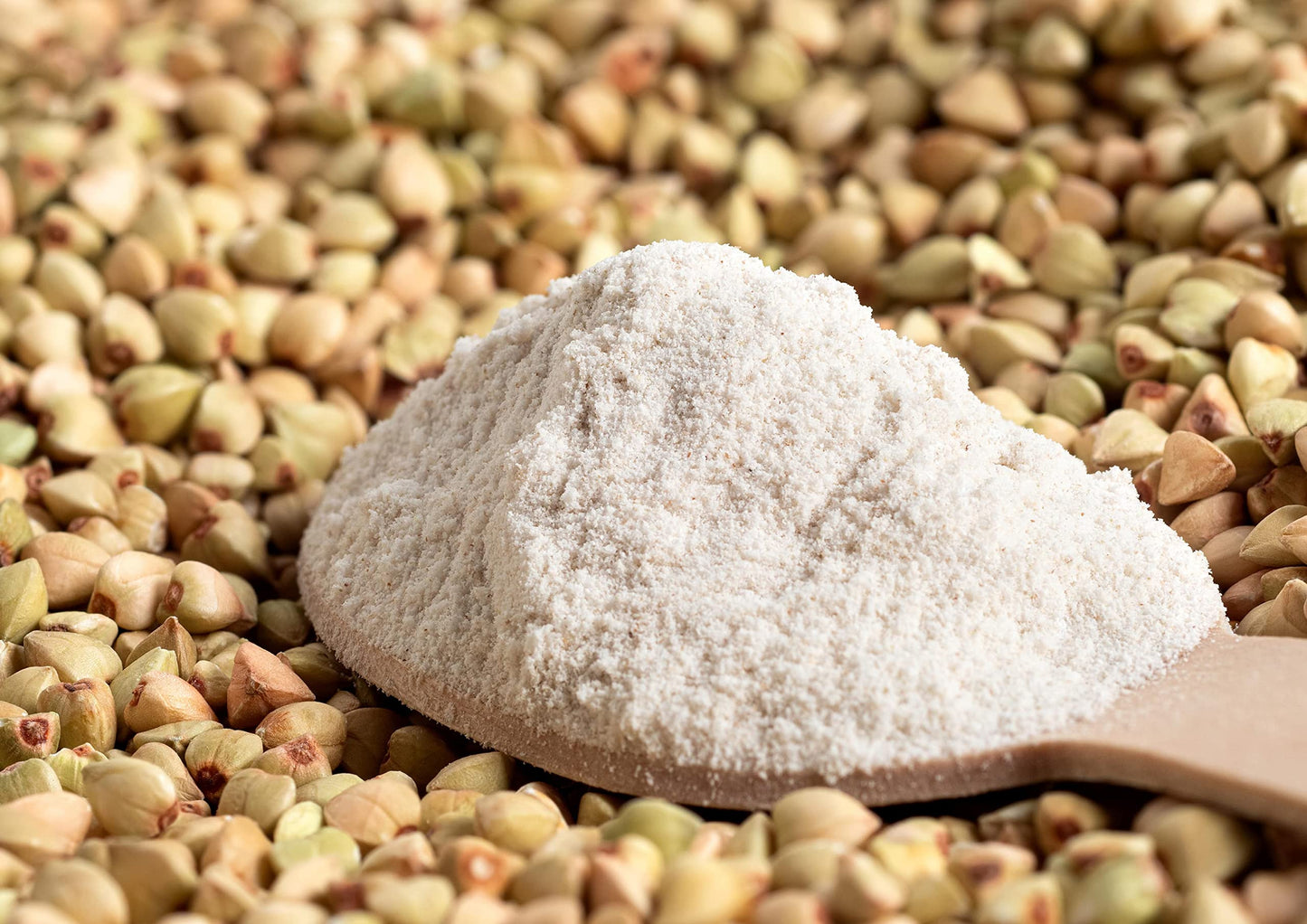 Food To Live Organic Hulled Buckwheat Flour, 1.5 Pounds Non-Gmo, Finely Milled Raw Groats, Kosher, Vegan Powder. Good Source Of