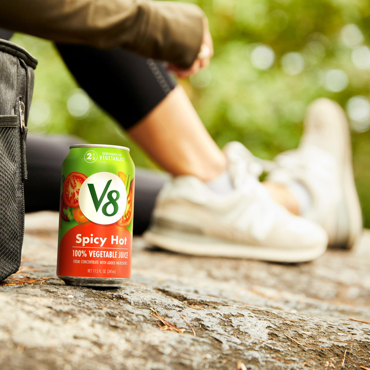 V8 Spicy Hot 100% Vegetable Juice, 11.5 Fl Oz Can (6 Pack)