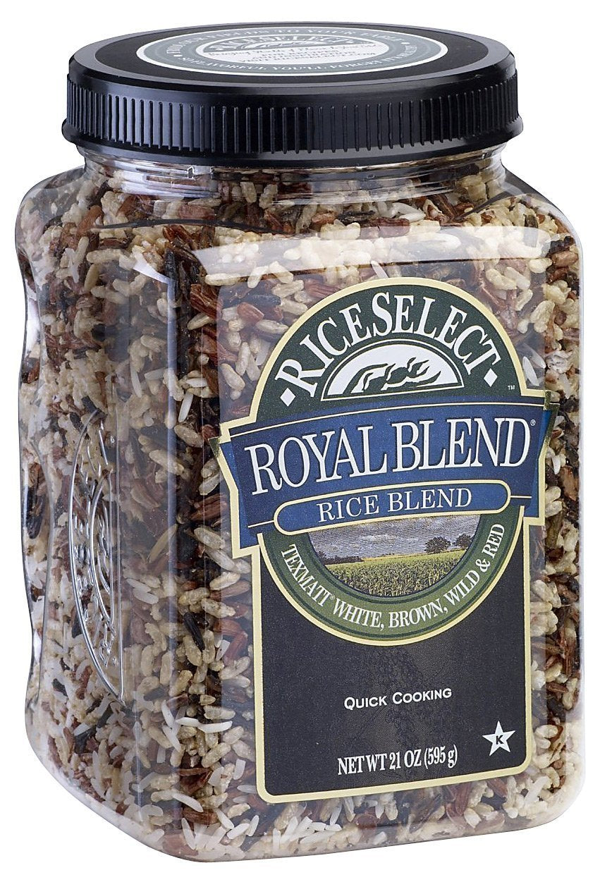 RiceSelect Royal Blend, Texmati White, Brown, Wild, & Red Rice, 21 oz