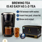 Organic Moroccan Mint Tea And Green Tea Pods For Keurig - Caffeinated Unsweet Tea For K Cup Brewing By Teavity (12 Tea Pods)