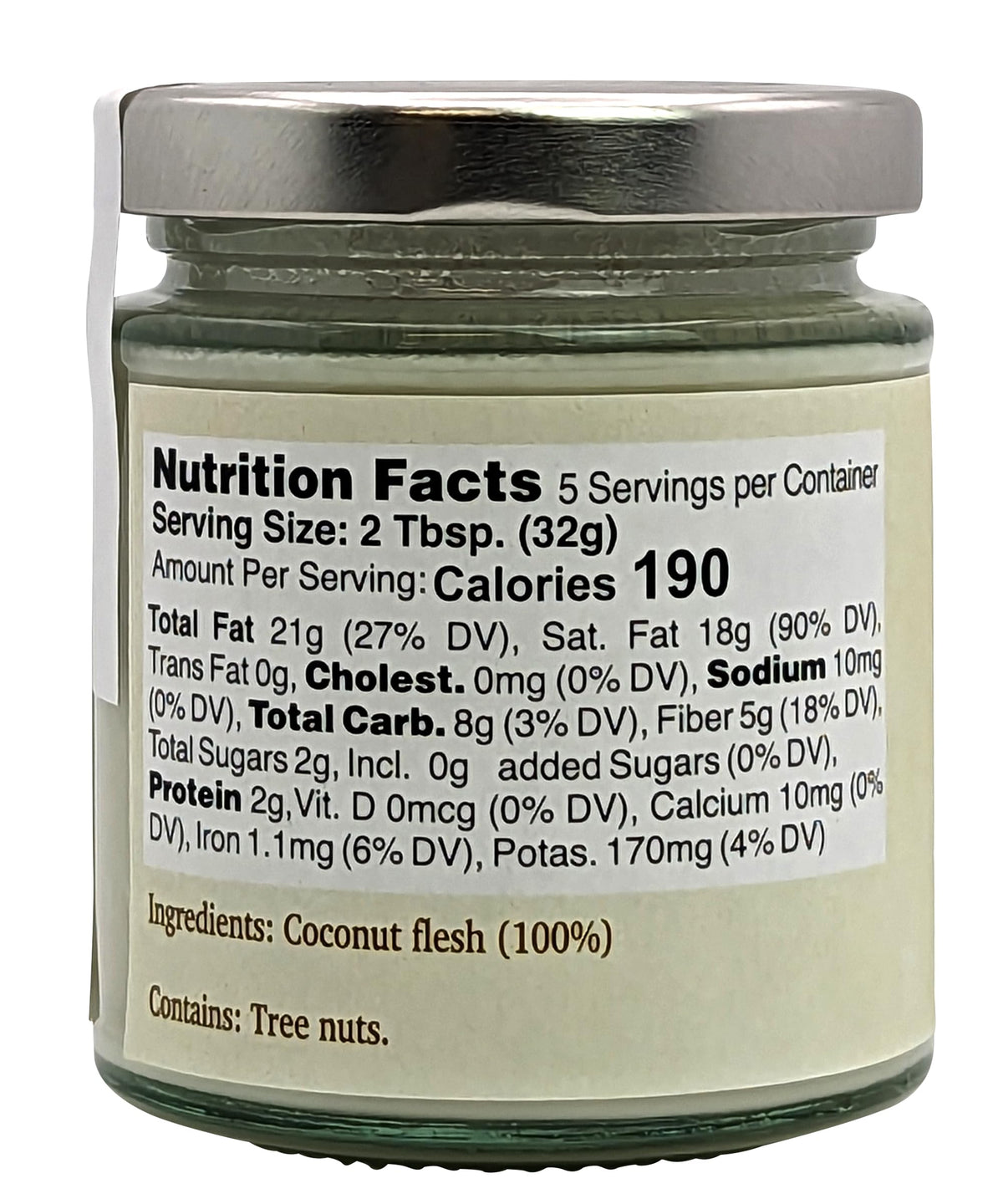 Nutural World - Coconut Cream 6 Oz (170G) Great Taste Award Winner