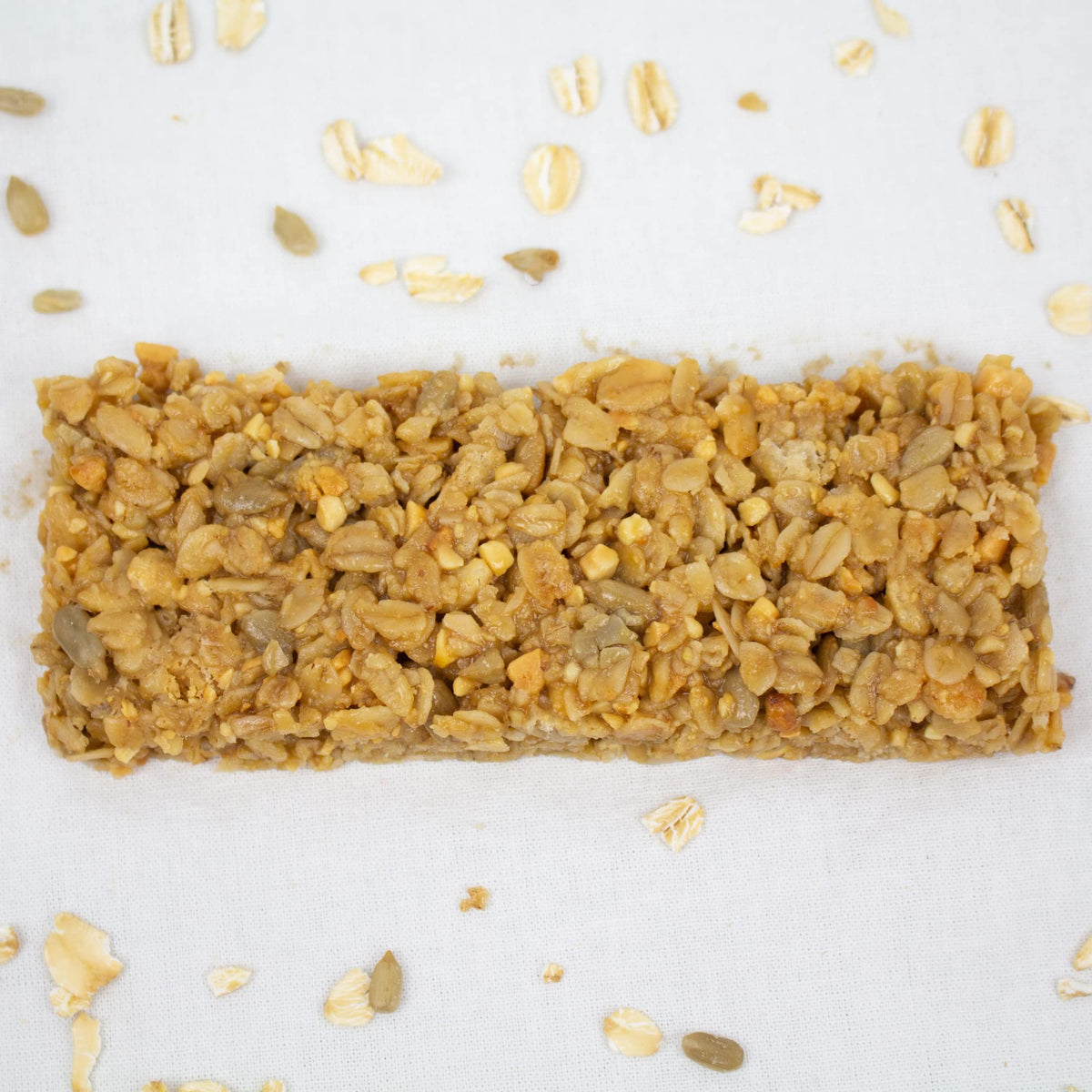 Lenka Bars - Peanut Butter & Sea Salt Snack Bars, Gluten Free, High Fiber, Kosher, Wholesome, No Artificial Flavors, Individuall