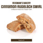 Reisman'S Bakery Cinnamon Rugelach Swirl, Delicious Bakery Food, Ou Kosher-Certified Dessert, Fresh Teatime Accompaniment, Dairy