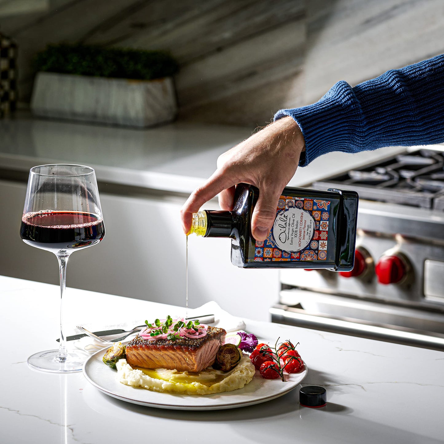 Oilala Extra Virgin Olive Oil, Organic, Robust Flavor, 571 Mg/Kg Polyphenol Rich 2022 Gold Medal Nyiooc! Filtered, Italian Famil