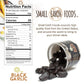 Black Garlic Cloves By Florida Pure Peeled, Ready To Eat, Elevates Salads, Gourmet Dishes, And Spreads, Fermented For Rich Umami