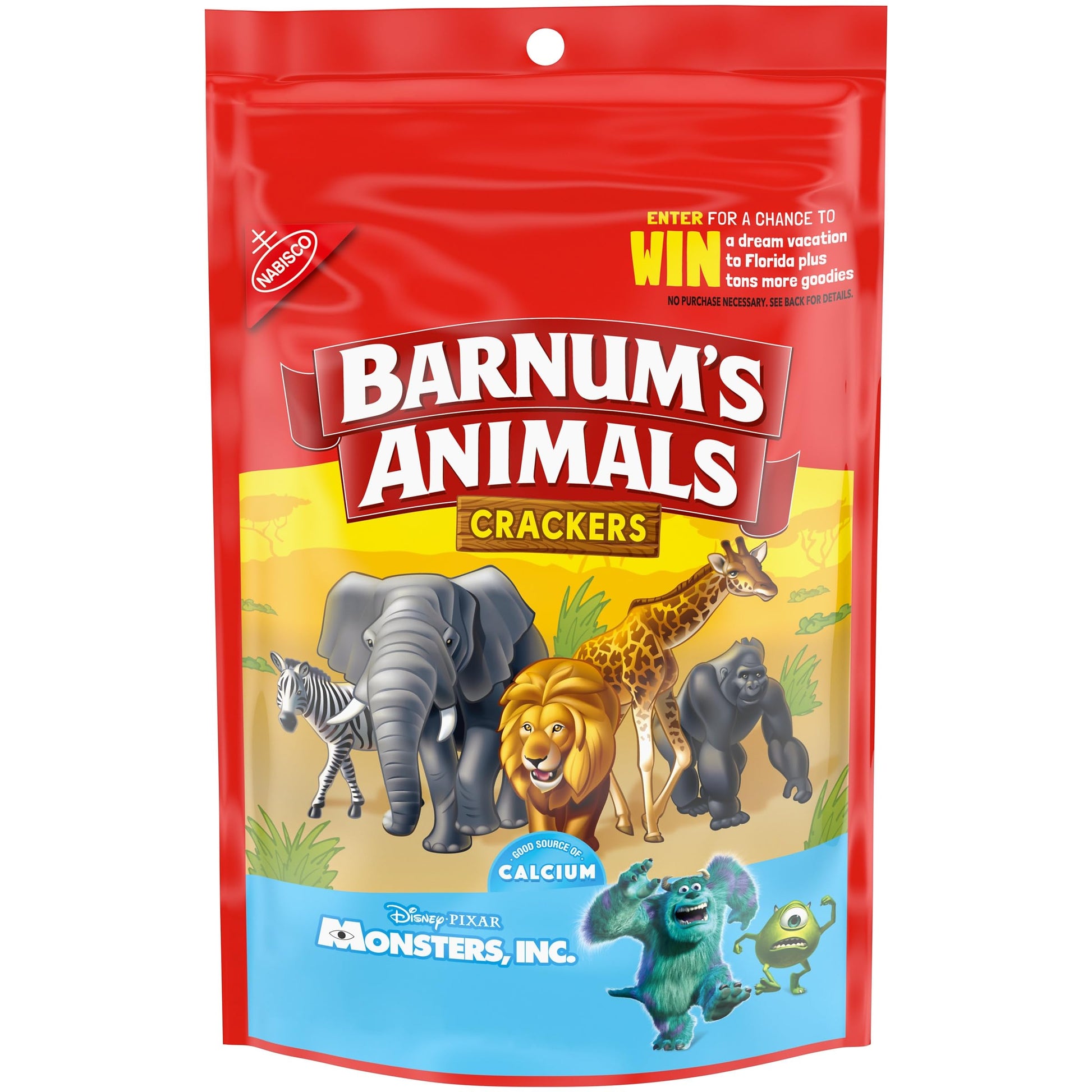 Barnums Animal Crackers, Snak-Saks, 8 oz