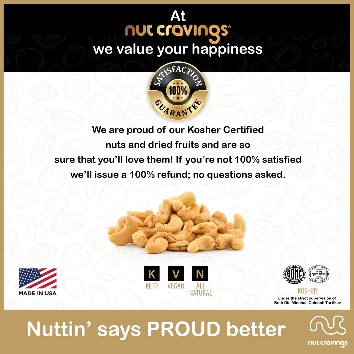 Nut Cravings - Thanksgiving Mixed Nuts Gift Basket In Reusable Diamond Wooden Tray + Green Ribbon (13 Assortments) Holiday Xmas Christmas Food Arrangement Healthy Snack Care Package