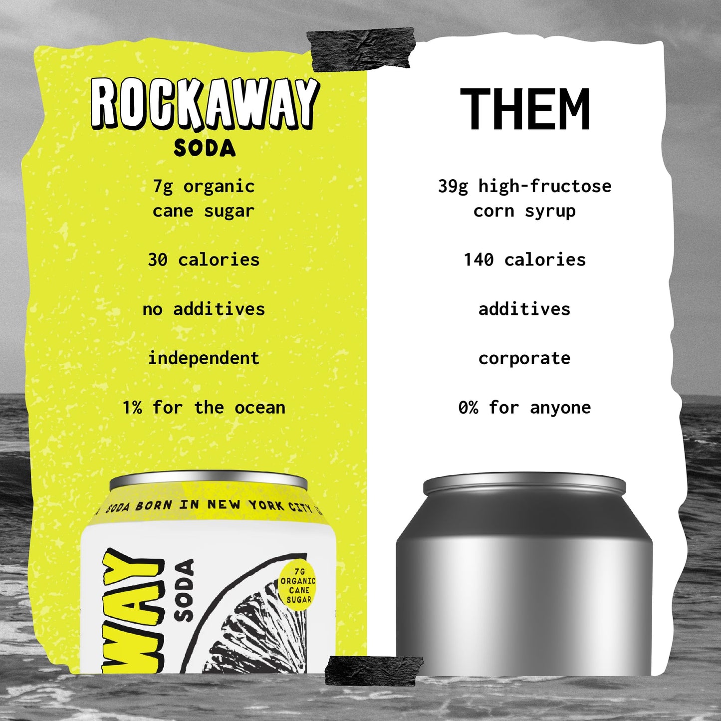 ROCKAWAY Lemon Lemongrass Soda Drinks - Low calorie drinks made from Real Fruit Juice  All Natural - Soda Pop Drinks Gluten Free  Vegan  GMO Free - 12oz (12 Pack)