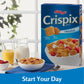 Kelloggs Crispix, Breakfast Cereal, Original, Family Size, 18oz Box