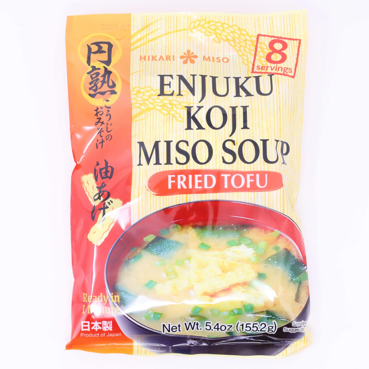Hikari Miso Instant Miso Soup, Fried Tofu, 5.14 Ounce