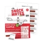 The New Primal Snack Mates Chicken & Apple Sticks, Gluten Free Healthy Snacks For Kids, Low Sugar High Protein Back To School Sn