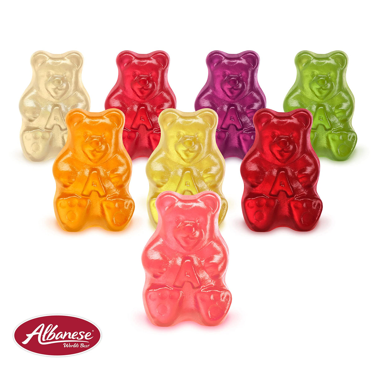 Albanese World'S Best True To Fruit - Exotic Fruits Gummies, 0.75Oz Bag Of Gummy Candy, Pack Of 200
