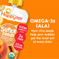 Happytot Organics Stage 4 Baby Food Pouches, Gluten Free, Vegan Snack, Superfoods Fruit & Veggie Puree, Bananas, Peaches, Mangos & Chia, 4.22 Ounce (Pack Of 16)