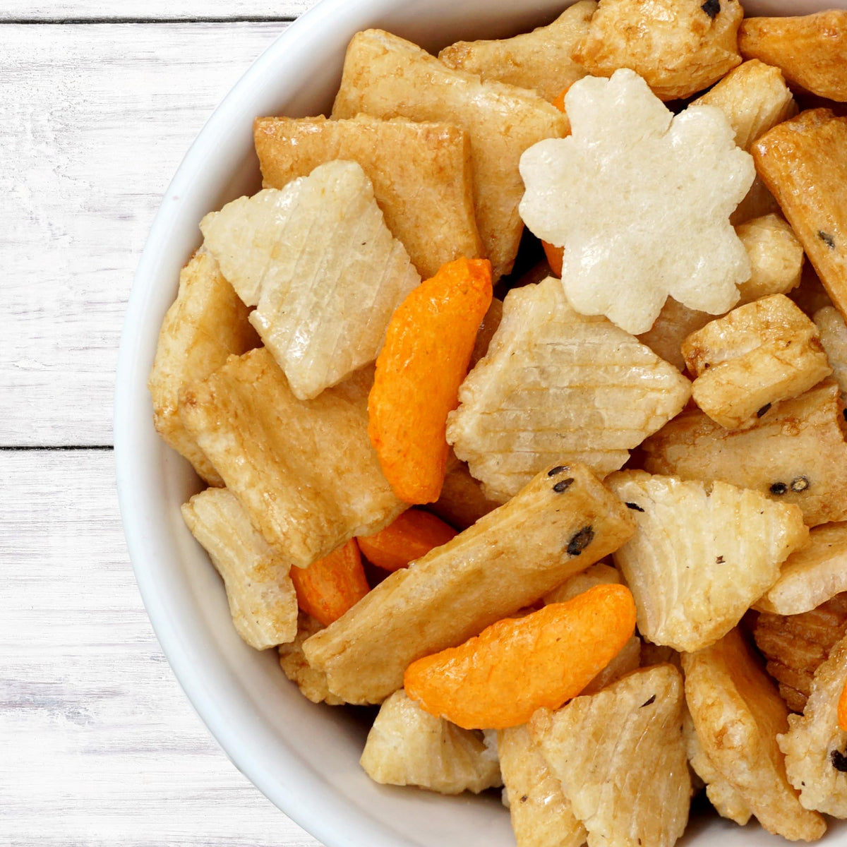 Oriental Rice Crackers, 4 Pound Bulk Bag