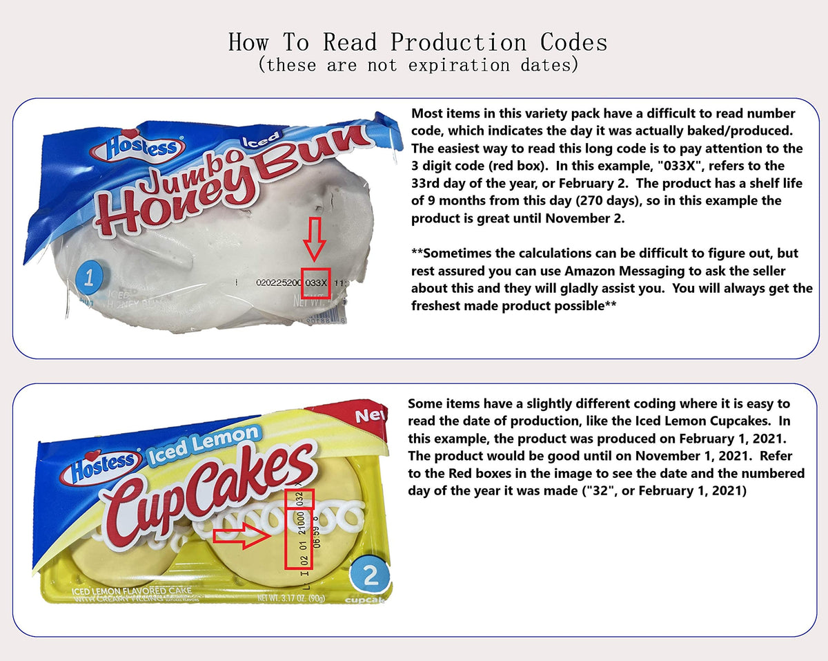 Hostess Variety Pack | Cupcakes, Cinnamon Rolls, Danish, Ding Dongs, Twinkies, Zingers | 30 Count