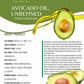 USDA Certified Organic Cold Pressed Unrefined Raw Avocado Oil - 16 fl.oz