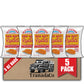 Old Vienna Of St. Louis Red Hot Riplets Hot Bbq Chips 3Oz Bags (5 Pack) By Tranadaco