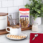 Pirouline Rolled Wafers - Bundled With Pirouline Gift Box - Dark Chocolate Rolled Wafer Sticks, Crème Filled Wafers, Rolled Cookies For Coffee, Ice Cream, Parties, Gifts, And More - 14.1Oz Tin 3 Pack