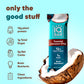 IQBAR Brain and Body Plant Protein Bars - Toasted Coconut Chip - 12-Count Low Carb - Gluten Free, High Fiber, Vegan Snacks - Low