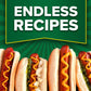 Nathans, 8 Bun Length Skinless Beef Franks, 12 Ounce