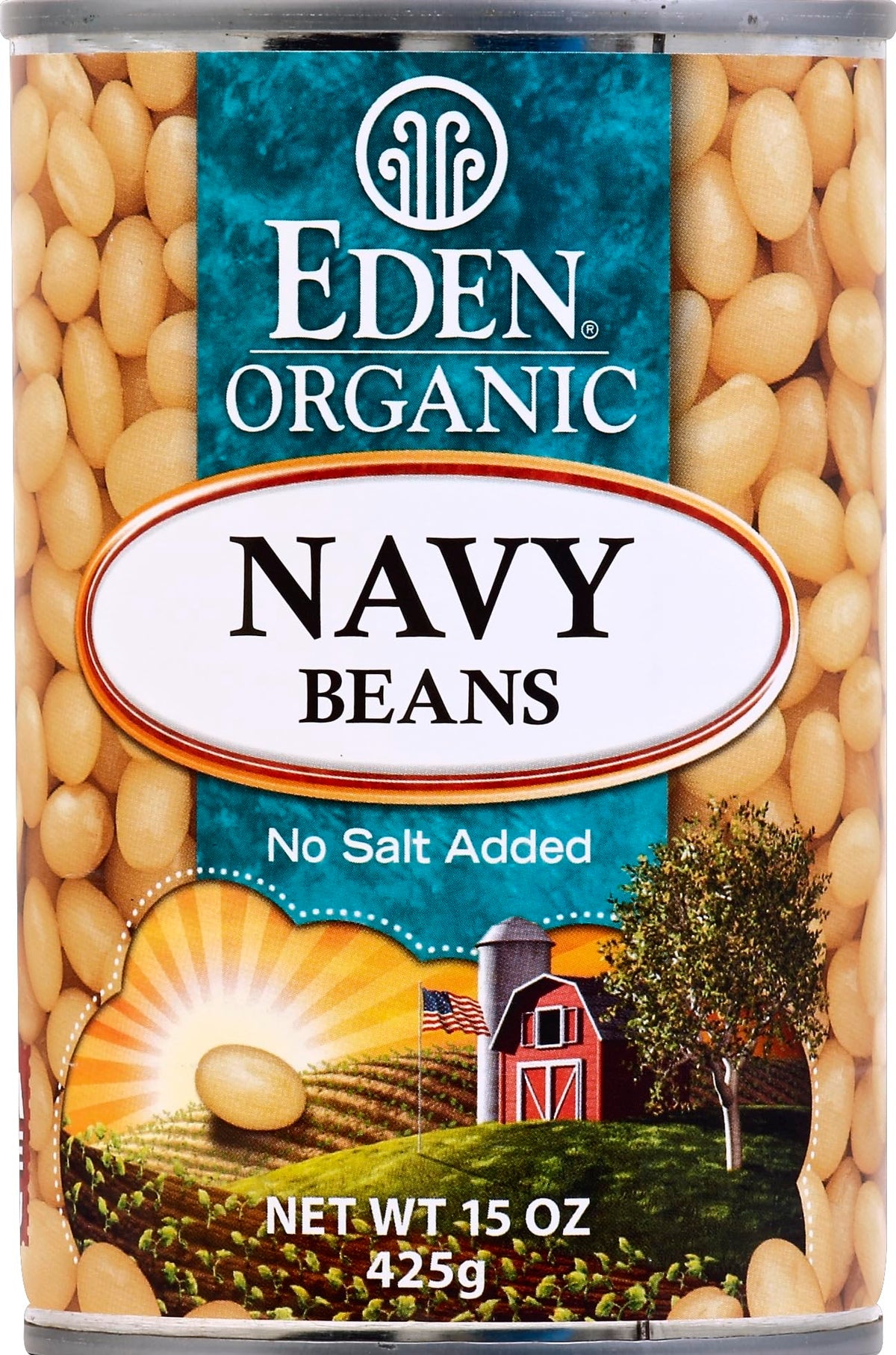 Eden Foods Navy Beans Can (12X15 Oz)