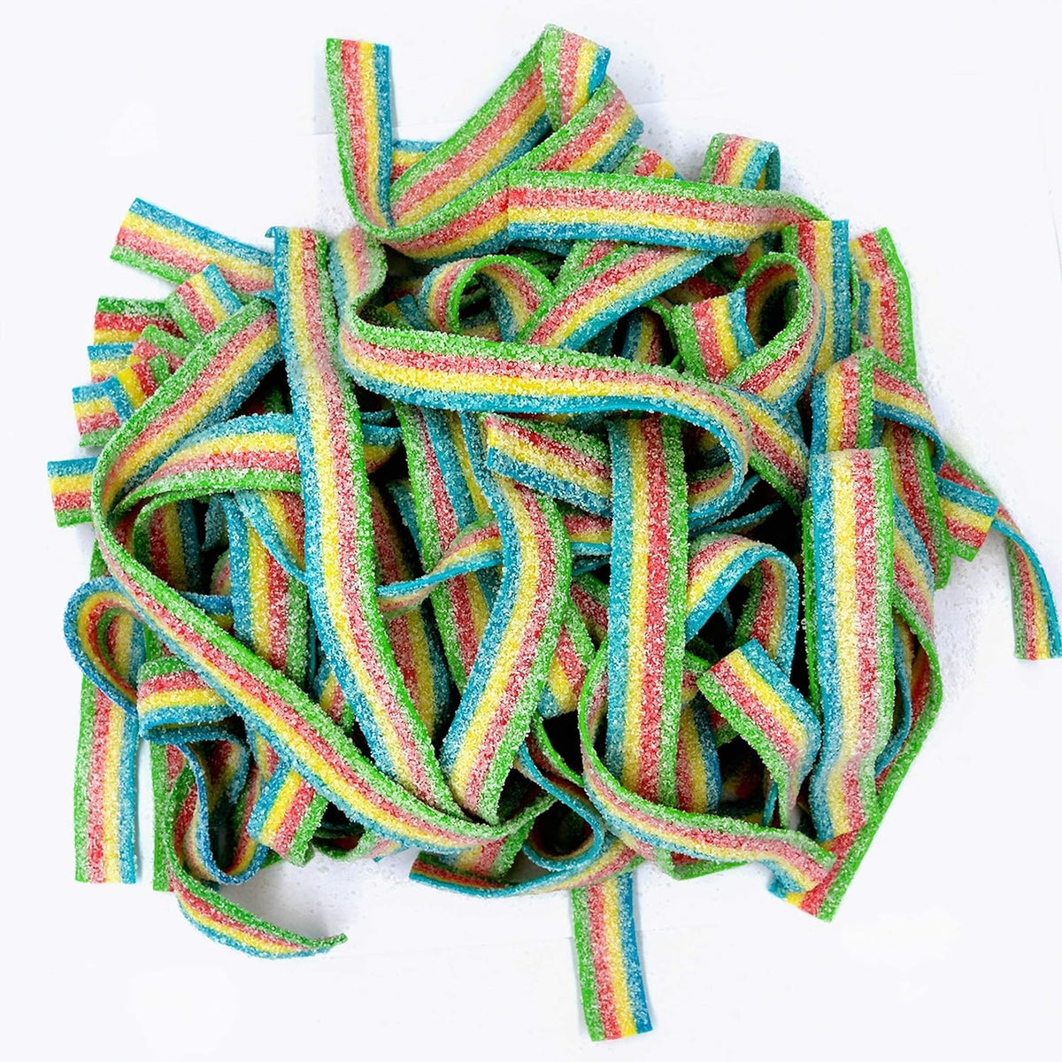 Smarty Stop Sour Gummy candy Strips (Fantasy Rainbow, 1.5 Pound)