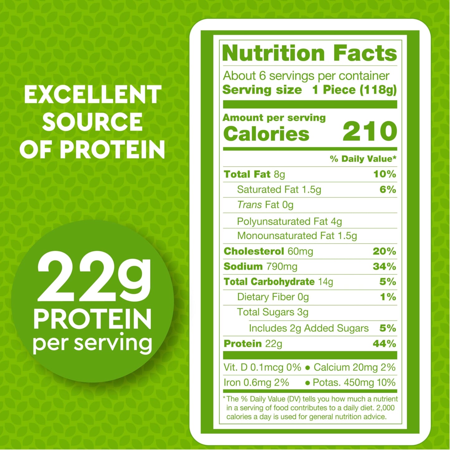 Just Bare Chicken Lightly Breaded Chicken Breast Fillets| Fully Cooked | 16 G Protein | Frozen | 1.5 LB