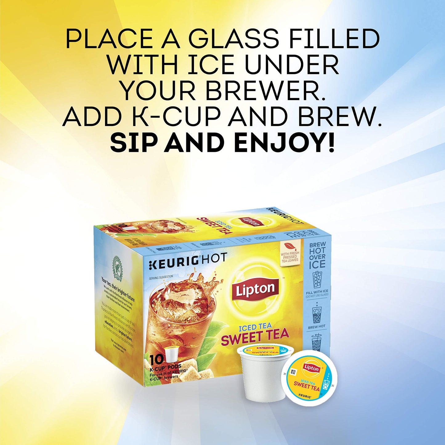 Lipton Black Tea, 10 Count (Pack of 6), Model 84132818
